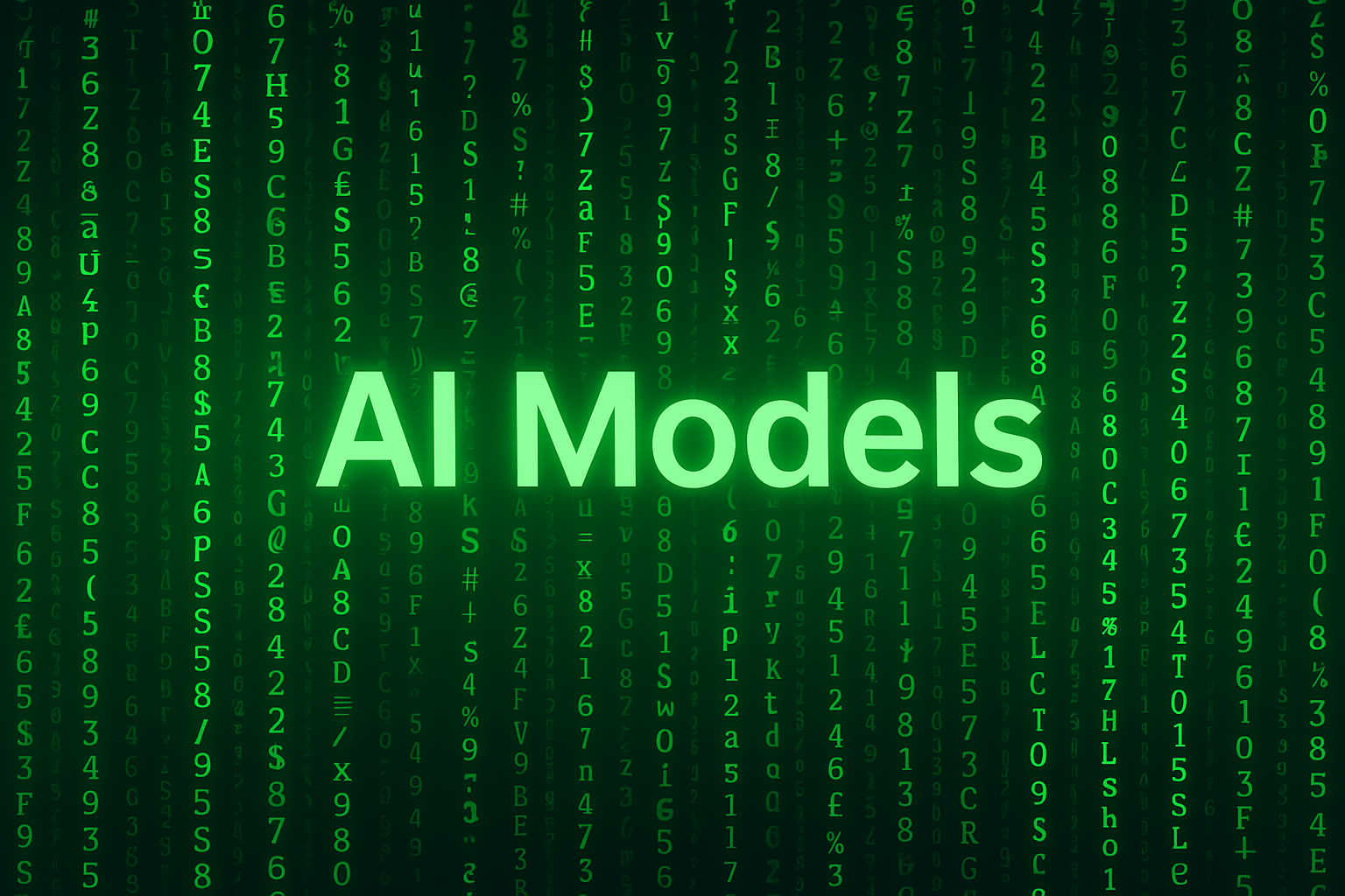 A Comprehensive Overview of AI Models