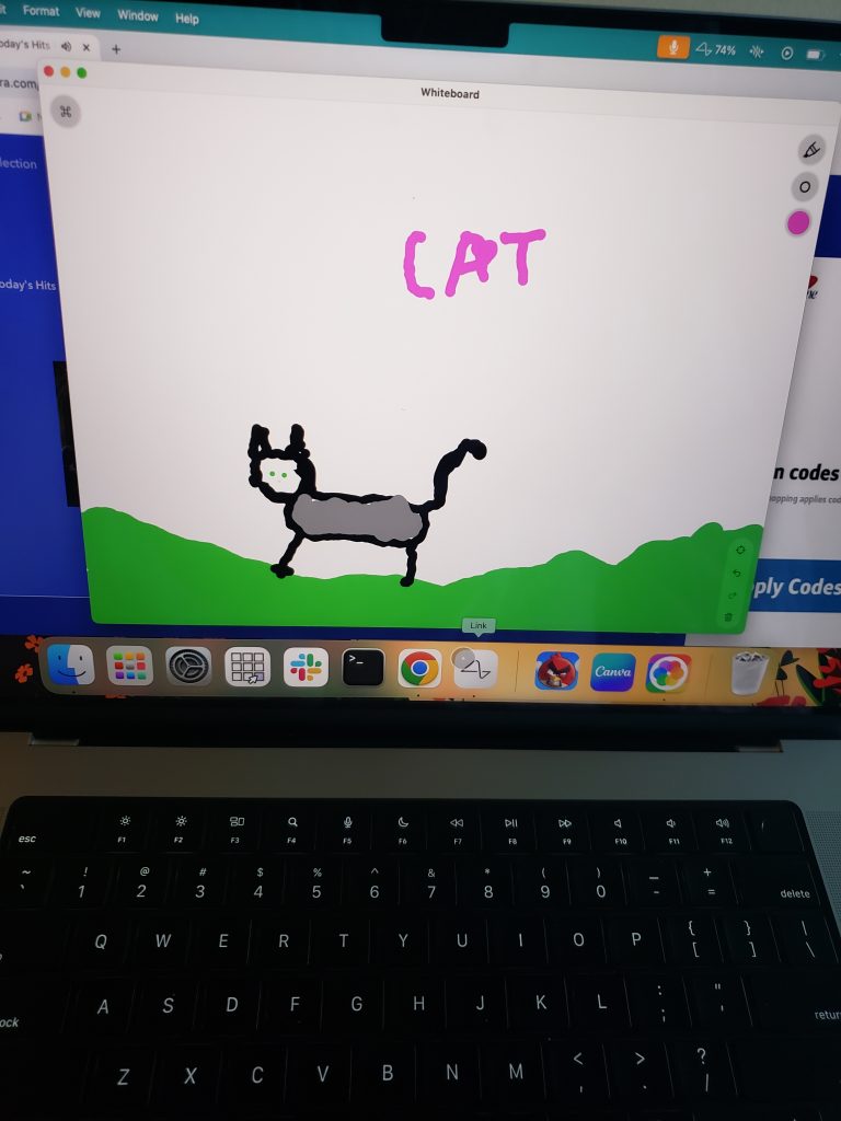 Audrey Crews Neuralink P9 Telepathic Cat Drawing