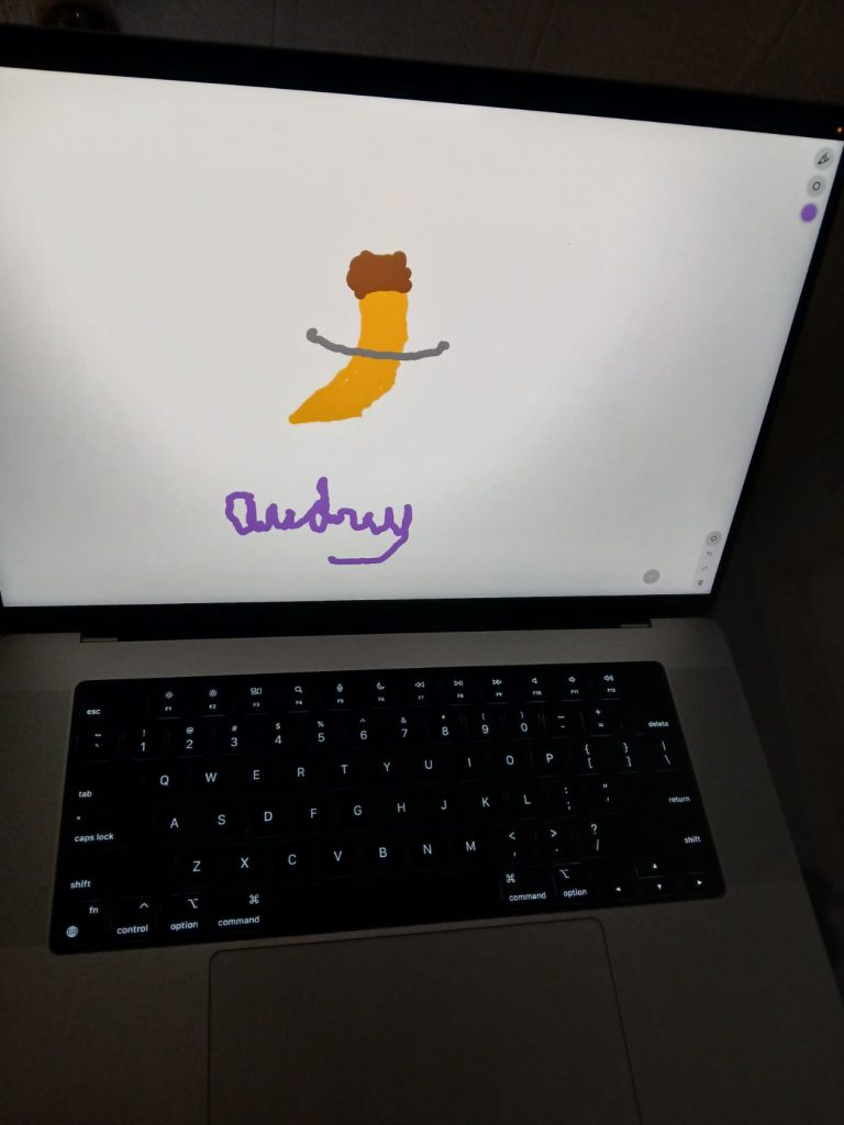 Audrey Crews Neuralink P9 Telepathical Banana Drawing
