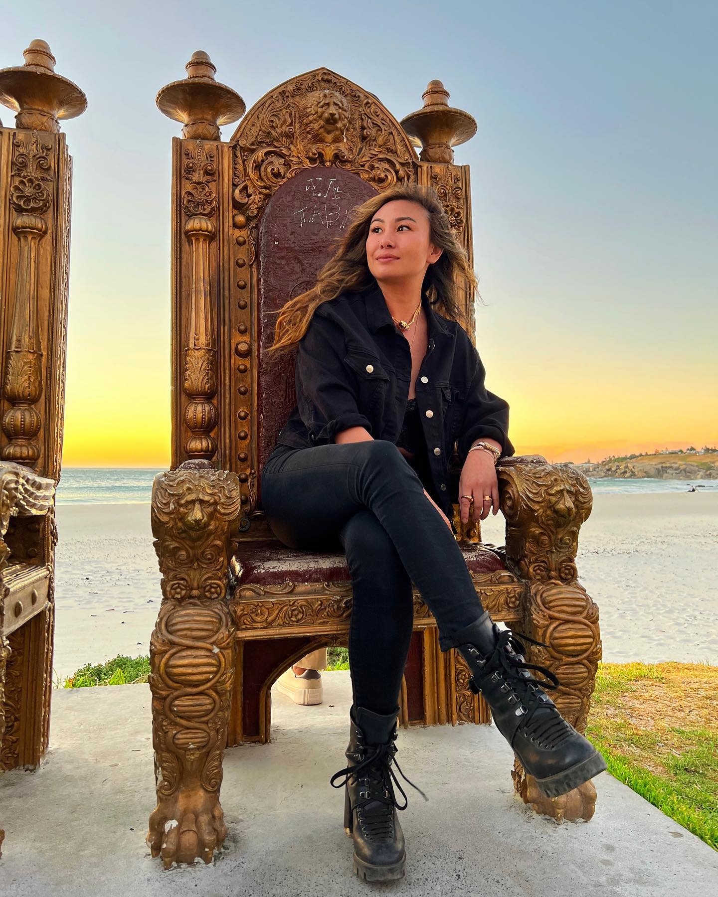 Lucy Guo Beach Queen