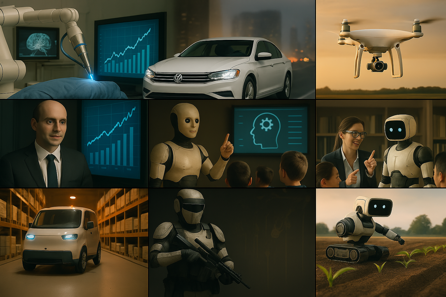 AI and Robotics: Transforming Industries in 2025