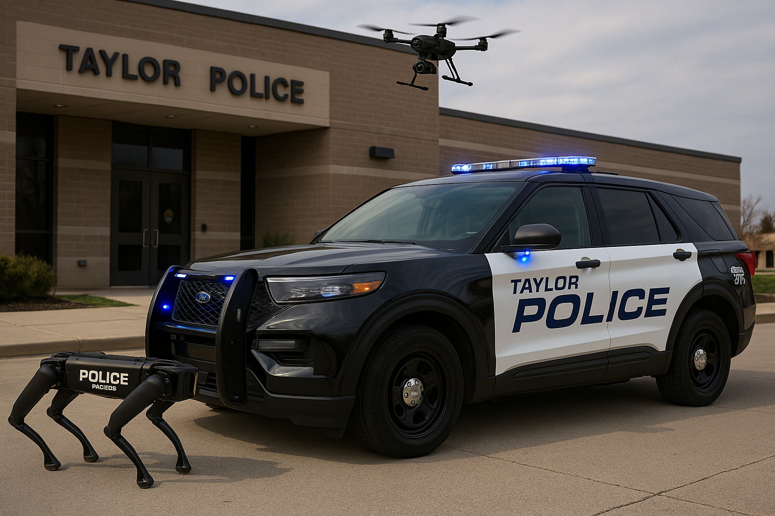Taylor Police Department in Michigan: Pioneering AI and Robotics in Policing