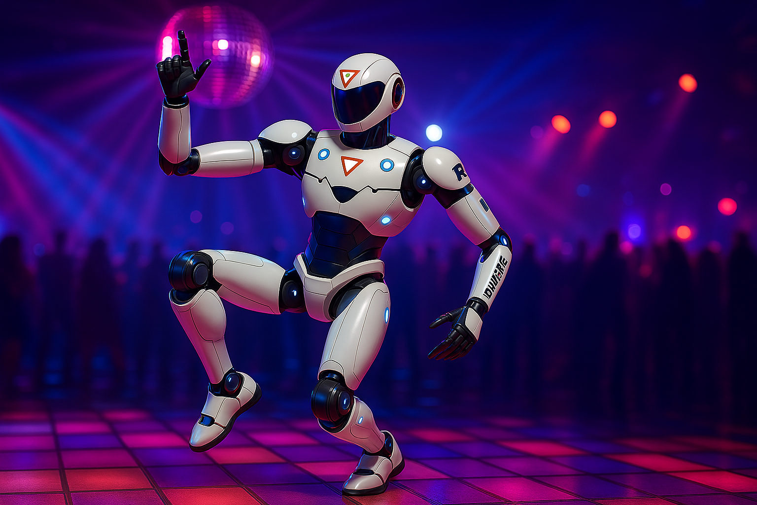 Unitree R1 Humanoid Chinese Robot Disco Dancing